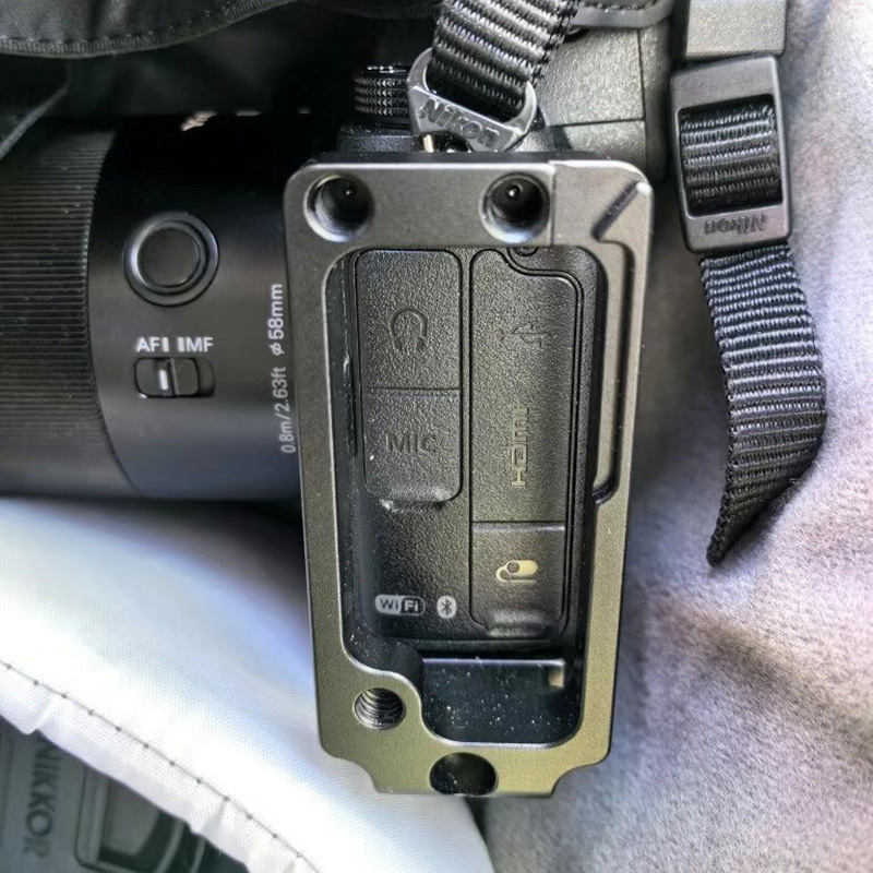 L-oblik ručice pločica za brzo pričvršćivanje za Nikon Z6/Z7/Z5 (Z6II/Z7II) – aluminijska legura, nosivost do 2 kg