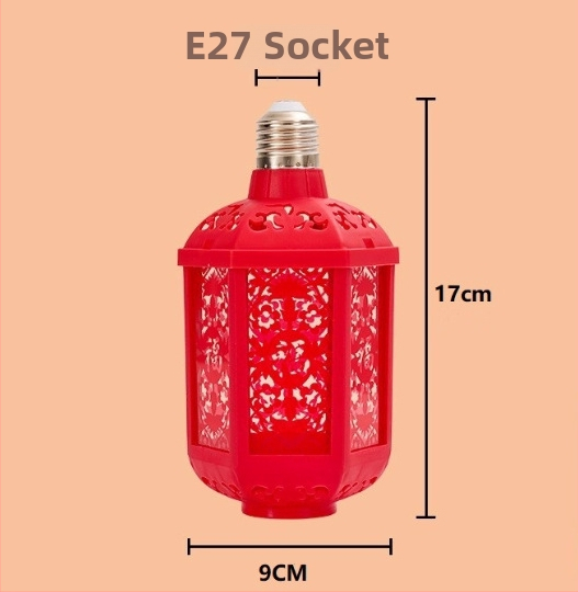 Lampička Šťastia – LED s E27, 600 lm, 220V, IP20, PP plášť, svadobná dekorácia