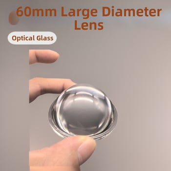 Optikai üveg Plano-konveks lencse aszferikus kialítással a fókuszált vetítéshez és színpadi világításhoz