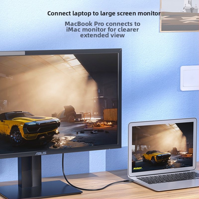 MiniDP na DP kábel, 8K podpora, meď bez kyslíka, zlaté konektory, dĺžka 1,5–3 m