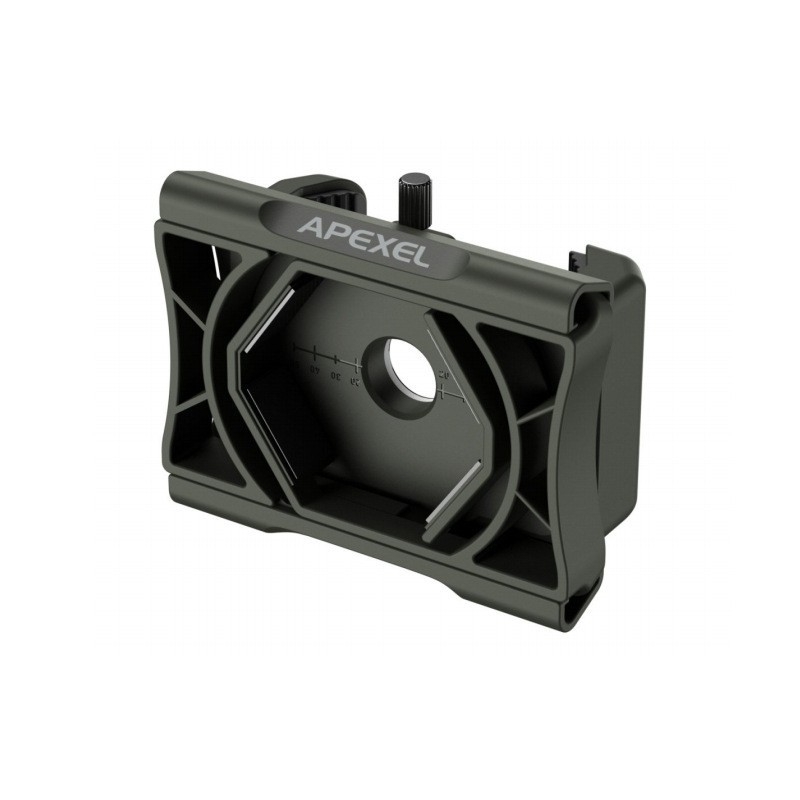 Clip microscop pentru telefon APL-F002X; Material ABS + aliaj de aluminiu; Capacitate de încărcare până la 2 kg; Compatibil cu majoritatea telefoanelor