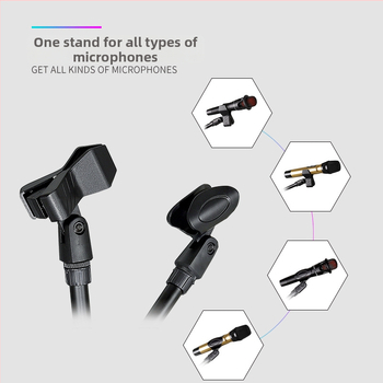 YAFLT YR-103 Držiak projektora pre živé vysielanie, teleskopický statív, karaoke mikrofón, stojanový reproduktor, prenosný zvukový doplnok