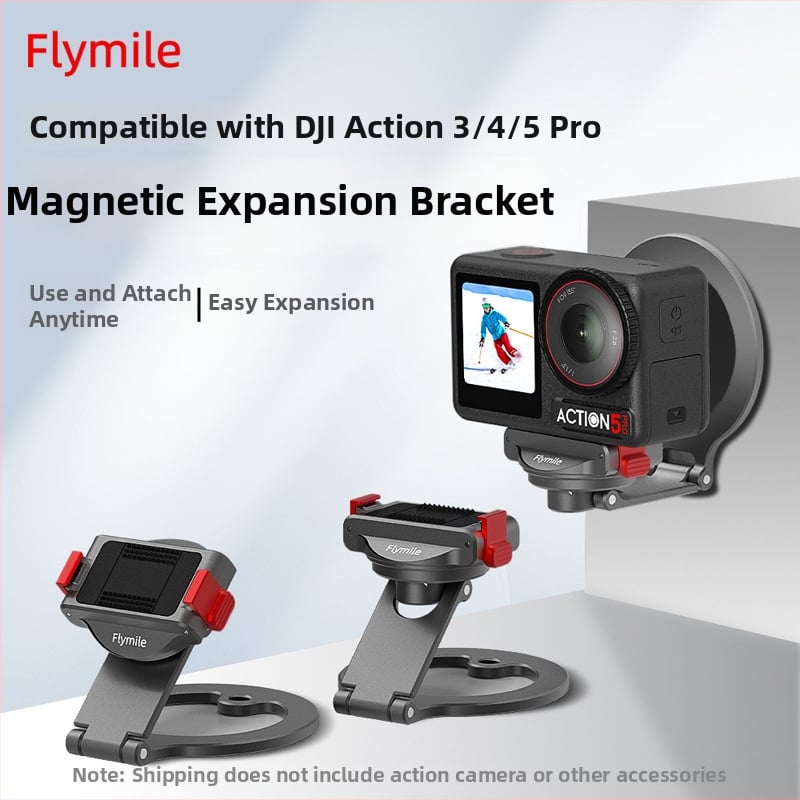 Flymile magnetiline kiirvabastuse kinnitus DJI Osmo Action 3/4/5 Pro ja Osmo 360 jaoks