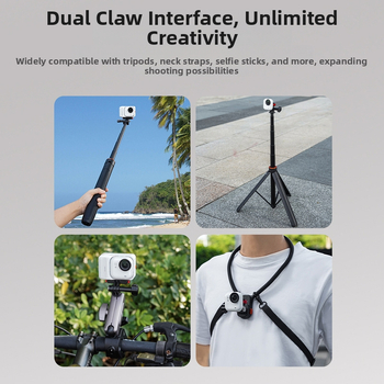 Flymile Magneetne kiirkinnitusega alusadapteri laiendus Insta360 Go Ultra tegevuskaamerale