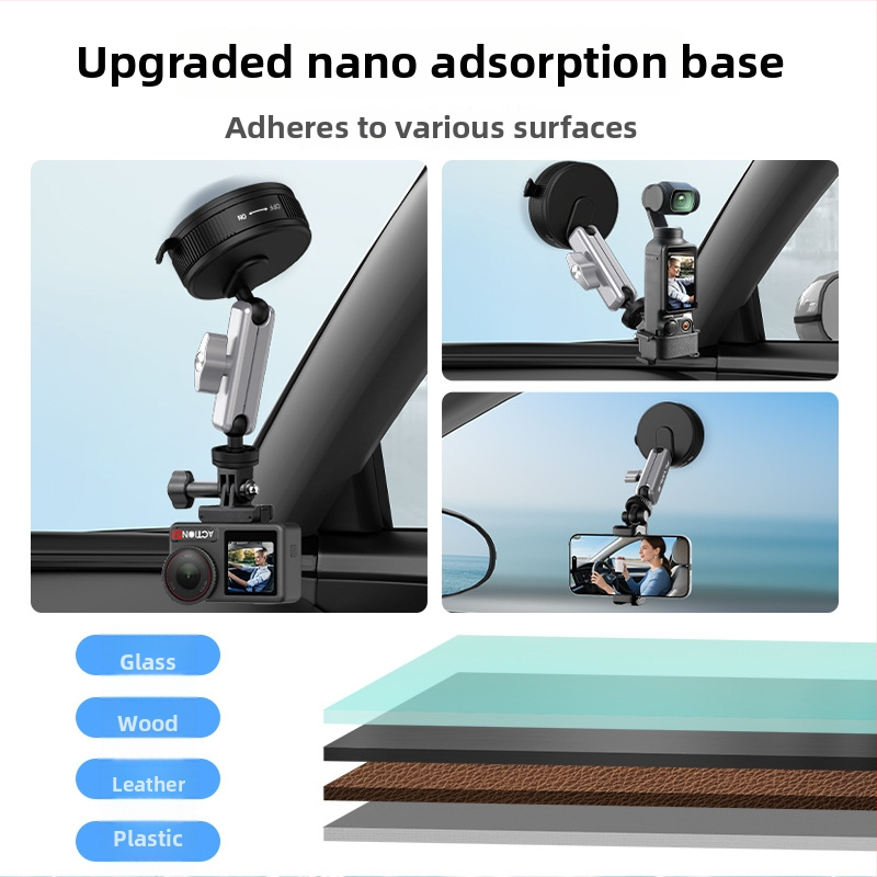 Flymile auto imemisega kinnitus Pocket 3 jaoks – tegevuskaamera lisaseade