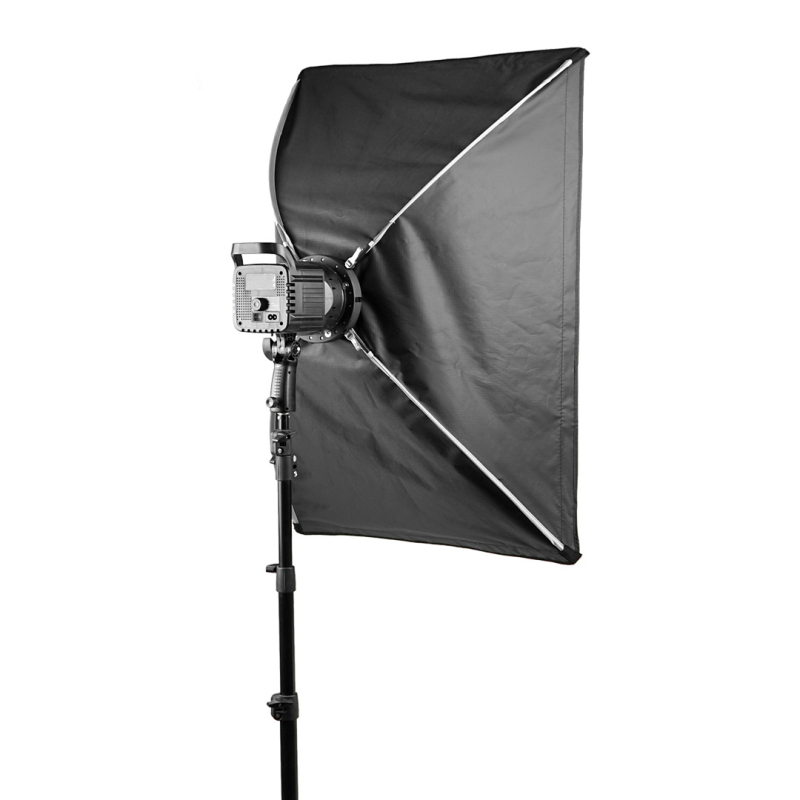 Softbox s hlbokým parabolickým dizajnom, rýchlouzamykací systém, sieťová mriežka, nylonovo- kovová konštrukcia, nosnosť 2 kg