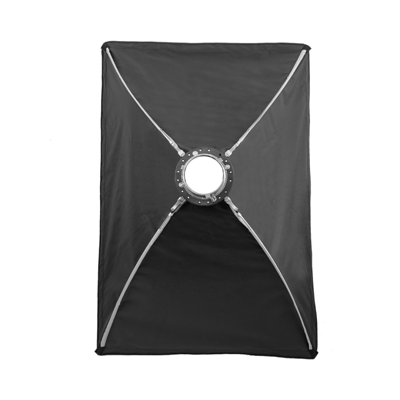 Softbox s hlbokým parabolickým dizajnom, rýchlouzamykací systém, sieťová mriežka, nylonovo- kovová konštrukcia, nosnosť 2 kg
