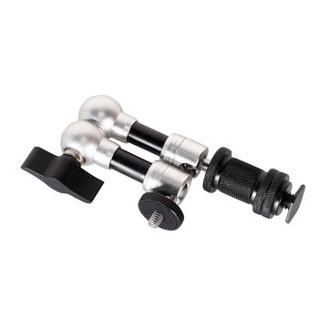 DSLR Mαγικός βραχίνας κλιπ από κράμα αλουμινίου — Μοντέλο Js-al07, Μέγιστο Φορτίο 2–5 kg, Βάρος 0,3 kg