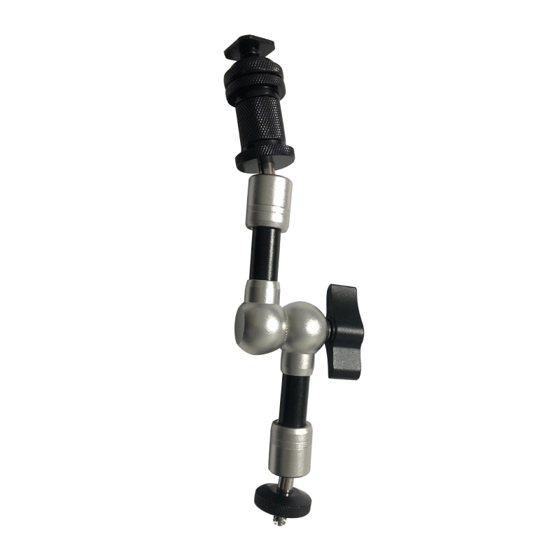 DSLR Mαγικός βραχίνας κλιπ από κράμα αλουμινίου — Μοντέλο Js-al07, Μέγιστο Φορτίο 2–5 kg, Βάρος 0,3 kg