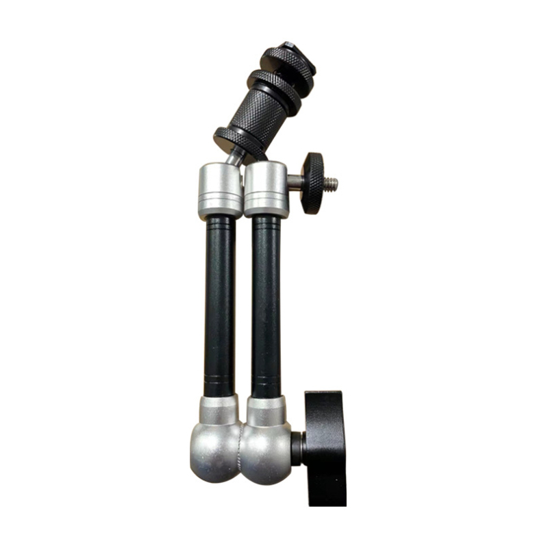 DSLR Mαγικός βραχίνας κλιπ από κράμα αλουμινίου — Μοντέλο Js-al07, Μέγιστο Φορτίο 2–5 kg, Βάρος 0,3 kg