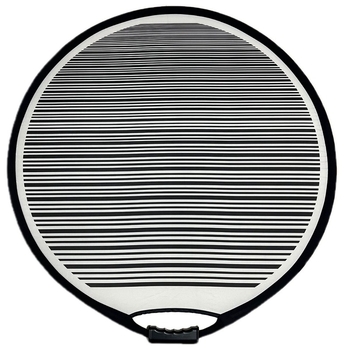 Reflector cu dungi, manual, pentru repararea deformărilor caroseriei auto, din poliester tafta cu imprimare digitală
