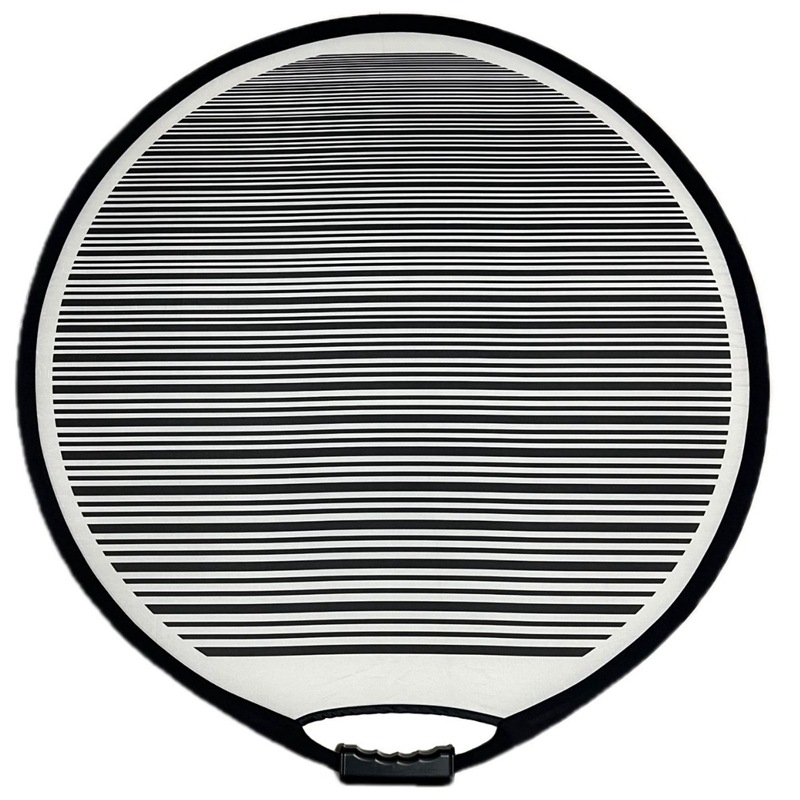 Reflector cu dungi, manual, pentru repararea deformărilor caroseriei auto, din poliester tafta cu imprimare digitală