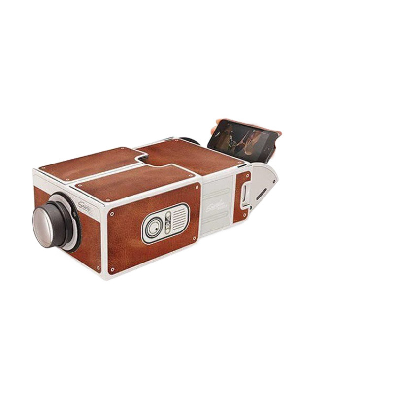 Mini projektor za studentski dom i kućnu uporabu, HD kvalitete, projekcija na zid, potpuno automatski