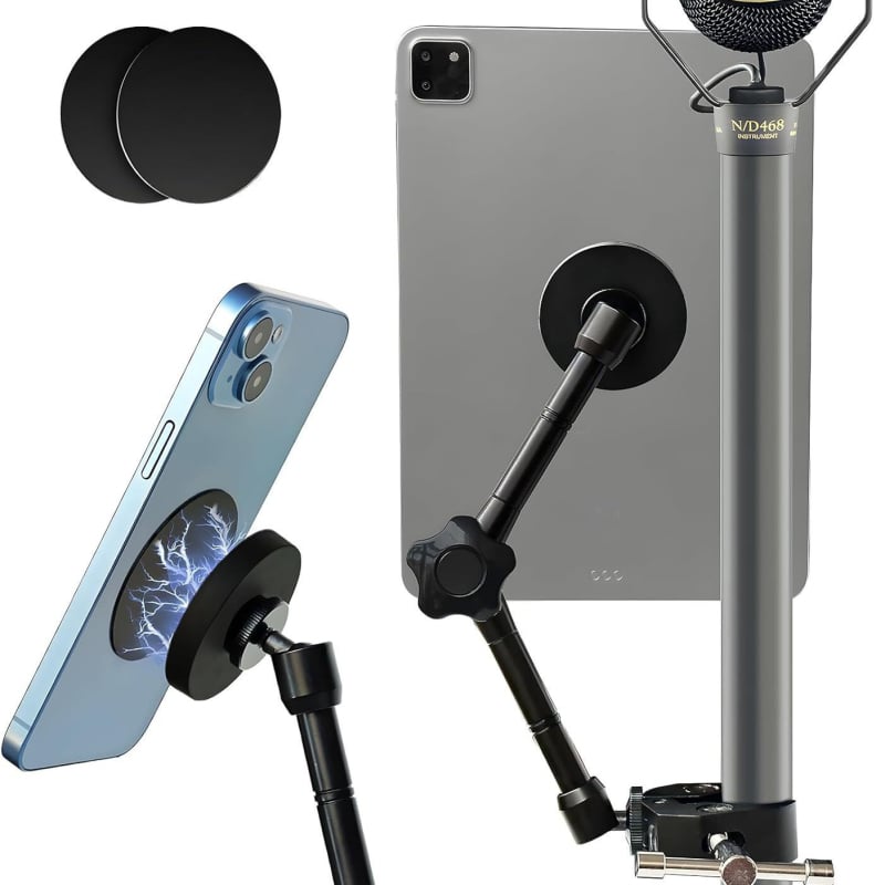 Shadow Sturt YST8888 Αξεσουάρ κινητών τηλεφώνων – Δέκτης για ζωντανή μετάδοση με κράμπ καβουριού και επίπεδη μαγνητική βάση