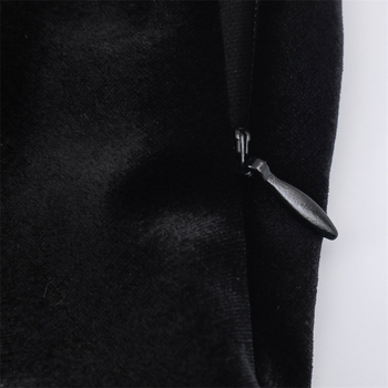 Midi suede haljina bez rukava s halter vratom, uzorak, poliester 50–70%