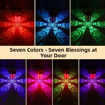 Visiace svetlo – Seven-Color Blessing Lantern, E27, 220V, IP43