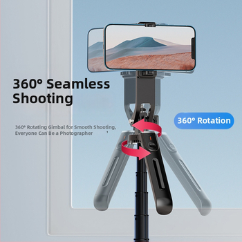 Τρίποδο για selfie με Bluetooth, αναδιπλούμενο, ABS + κράμα αλουμινίου, οικουμενικό