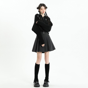 Plisirana suknja, shirring, poliester, sveučilišni stil