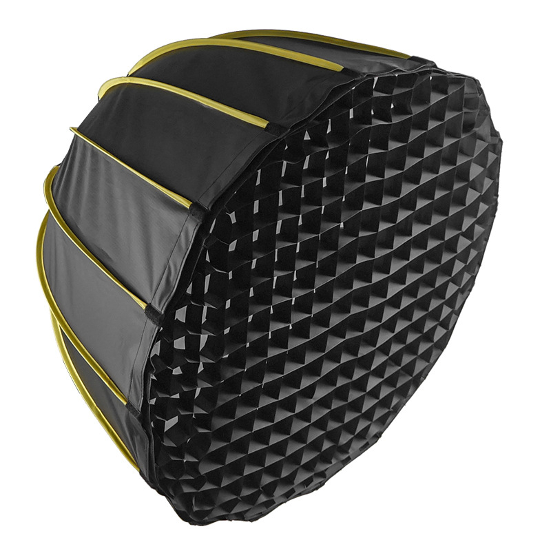 Parabolični duboki softbox za rasvjetu, brza montaža, aluminijska legura, model: duboki parabolni softbox, nosivost 2–5 kg, težina 2 kg