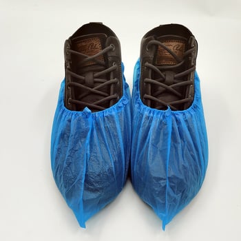 Αναλώσιμα καλύμματα παπουτσιών, καθολική εφαρμογή, προστασία από σκόνη, υλικό CPE, συσκευασία 50 τεμάχια