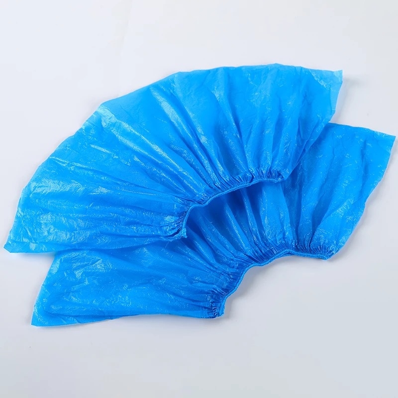 Jednokratni pokrivala za cipele za unutarnju upotrebu, deblji, vodootporni, otporni na habanje, protuklizni, od CPE plastike, jednake veličine