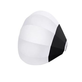 Fotografické príslušenstvo s bajonetom Baorong, guľový difúzor mäkkého svetla pre živé vysielanie, zaťaženie 2–5 kg, materiál plast/kov