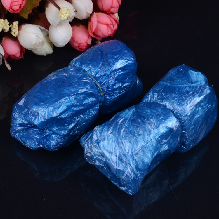 Jednokratne navlake za cipele, vodootporne i otporne na prašinu, debeljenje, 0,1 mm plastike, prozirne