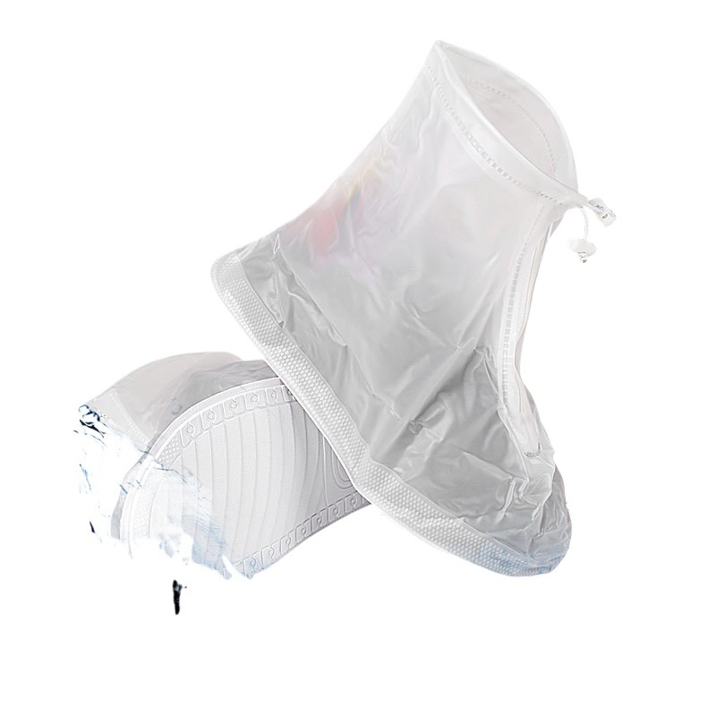 Водоустойчива унисекс PVC ботуши за дъжд, износоустойчиви и антихлъзгащи, с удебелен под за употреба на открито