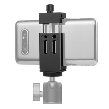 Clip pentru telefon mobil din aliaj de aluminiu, cu suport cold shoe, compatibil cu Huawei P40, Mate40 și seria iPhone 12