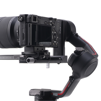 Accesoriu PTZ, bază superioară cu eliberare rapidă, din aliaj de aluminiu, încărcare maximă 2, susține configurație monobloc