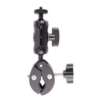 Motorkerékpár és kerékpár telefon tartó, állítható, univerzális csipesz, ütésálló, terhelés legfeljebb 2 kg