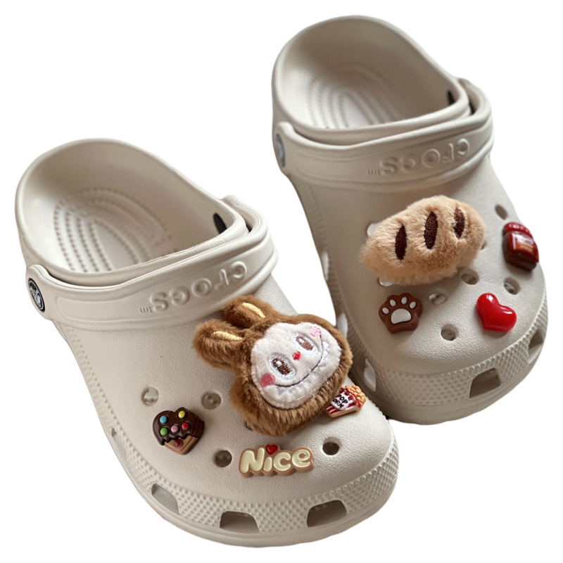 Set de catarame pentru încălțăminte, stil Crocs cu floare, potrivit pentru sandale, încălțăminte casual și papuci, sezoane vară, primăvară, toamnă