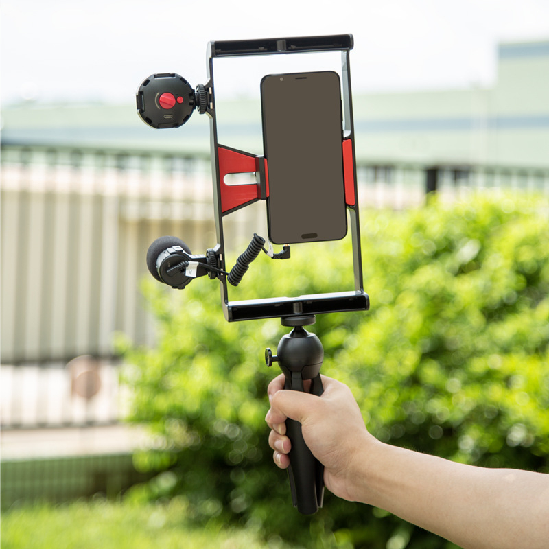 Set za fotografiranje mobitelom – kavez za fotografiranje, model Manizek-174, plastika, maksimalno opterećenje 1 kg, pogodan za mobitele, 1 godina jamstva