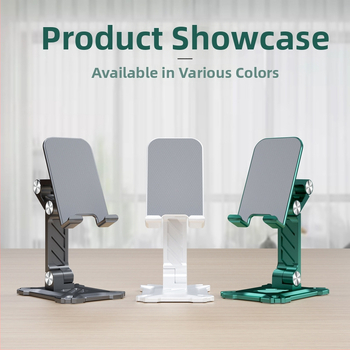 Βάση επιτραπέζιου κινητού με πολυλειτουργική στήριξη – κατασκευή από ABS + κράμα σκόνης, συμβατή με όλα τα τηλέφωνα, υποστήριξη παραμετροποίησης