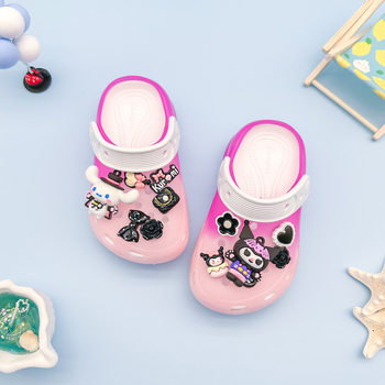 Dodatak za kopču za cipelu – cvjetna ukrasna kopča, stil nakita, model Cinnamon Dog Kurome, pogodan za sve sezone