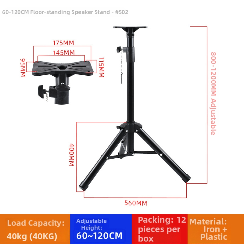 Podlahový audio stojan, model 502, značka Other, príslušenstvo