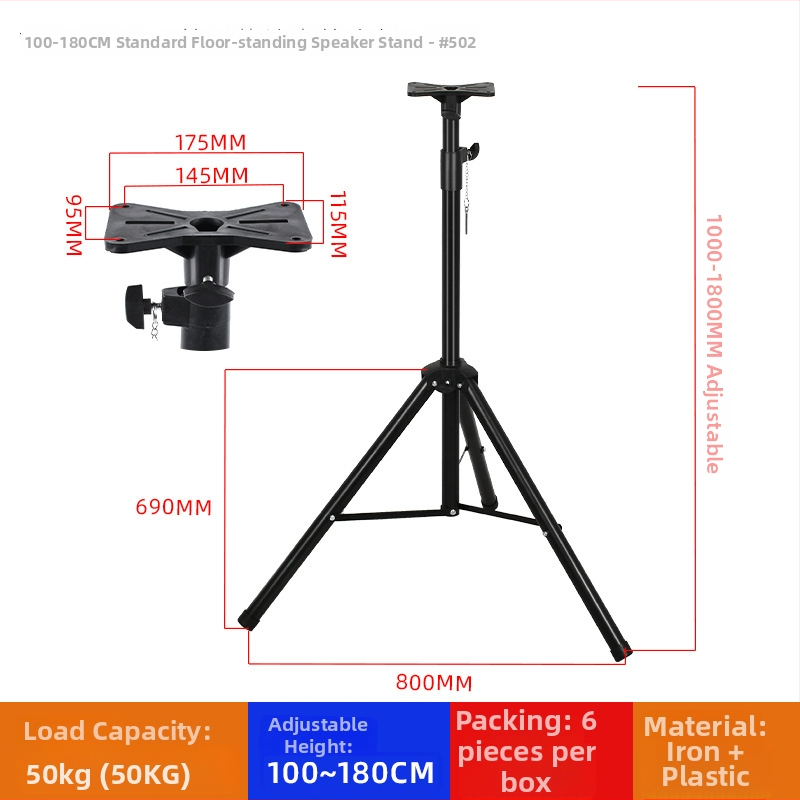 Podlahový audio stojan, model 502, značka Other, príslušenstvo