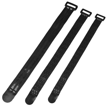 Ботуши над коляното с велкро лента 3,8 см, дълги ботуши с катарама за връзки, противохлъзгаща лента