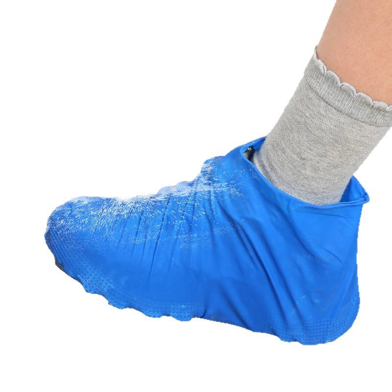Латексови водоустойчиви покривала за обувки, противохлъзгащи се, удебелени и износоустойчиви за дъждовни ботуши