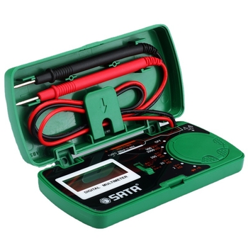 Sata DY03001 цифров кламп-метър – преносим мултиметър за домашна и индустриална поддръжка