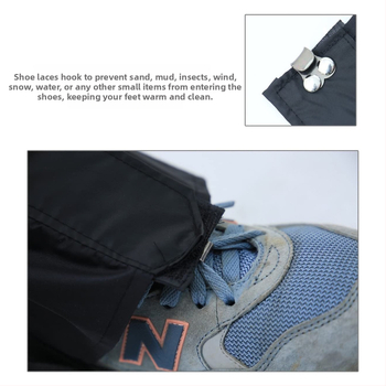Gaiteri za noge za snijeg i pijesak, prozračni, unisex, za planinarenje i alpinizam