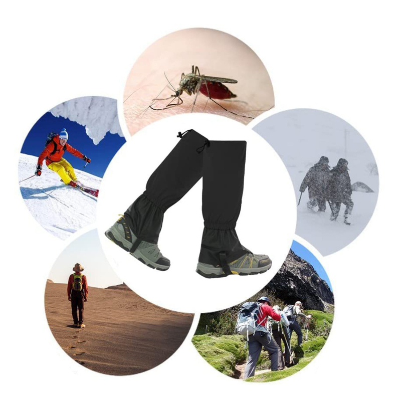 Gaiteri za noge za snijeg i pijesak, prozračni, unisex, za planinarenje i alpinizam