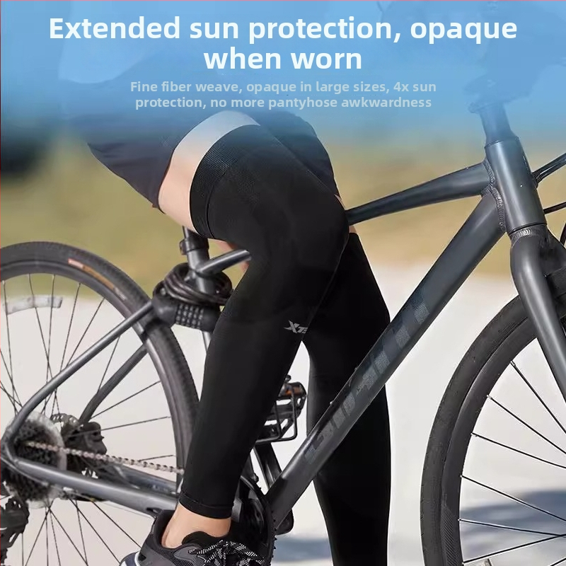 Duge zaštitne rukave za potkoljenicu s zaštitom od sunca, Ice Silk, unisex, za košarku, trčanje i vožnju bicikla