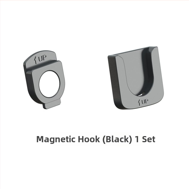 Залепваща закачалка-органайзер за дистанционни, климатици, телевизори и проектори — ABS; единична закачалка; модерен минималистичен стил; №2305; тегло 17 г