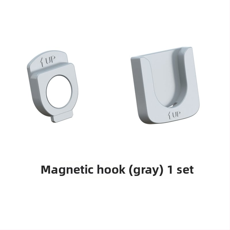 Залепваща закачалка-органайзер за дистанционни, климатици, телевизори и проектори — ABS; единична закачалка; модерен минималистичен стил; №2305; тегло 17 г