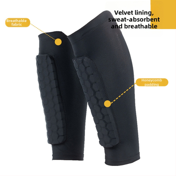 Podkolenná kompresná manžeta pre cyklistiku a beh — polyester, Calf Guard, Hongde