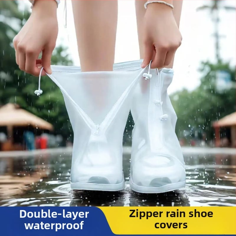 Дъждовни протектори за обувки, водоустойчиви, удебелени и износоустойчиви; произход: Континентален Китай; марка: Друго