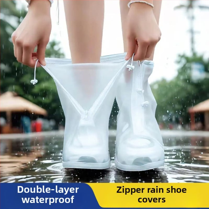 Дъждовни протектори за обувки, водоустойчиви, удебелени и износоустойчиви; произход: Континентален Китай; марка: Друго