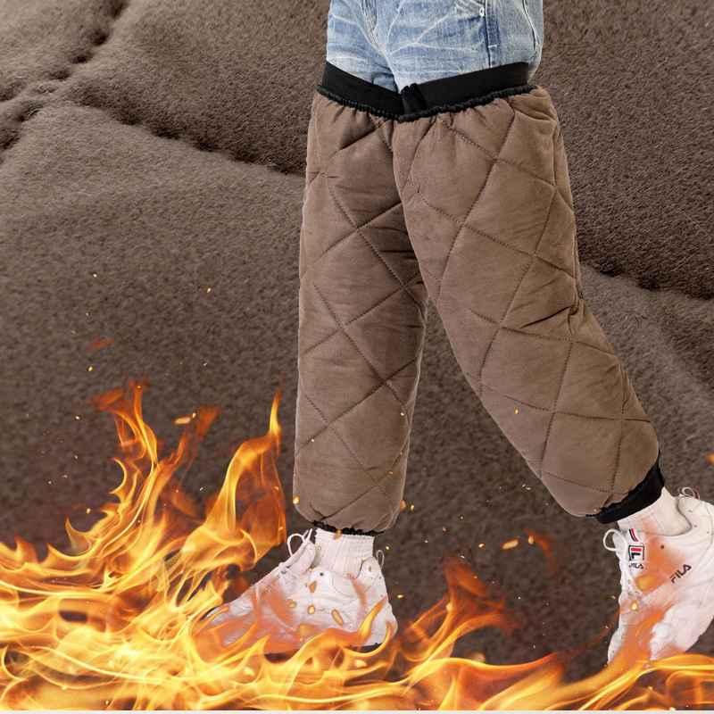 Motorkerékpár térdvédő – téli kerékpározáshoz, szélvédett, fleece béléses, vastag, esőálló, felnőtteknek