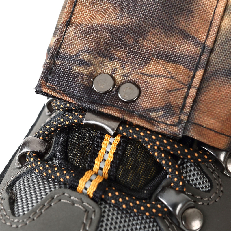 Hegymászó lábszárvédő vízálló cipővédővel, Oxford anyagból, lábszár-támasz túrázáshoz és kempingezéshez